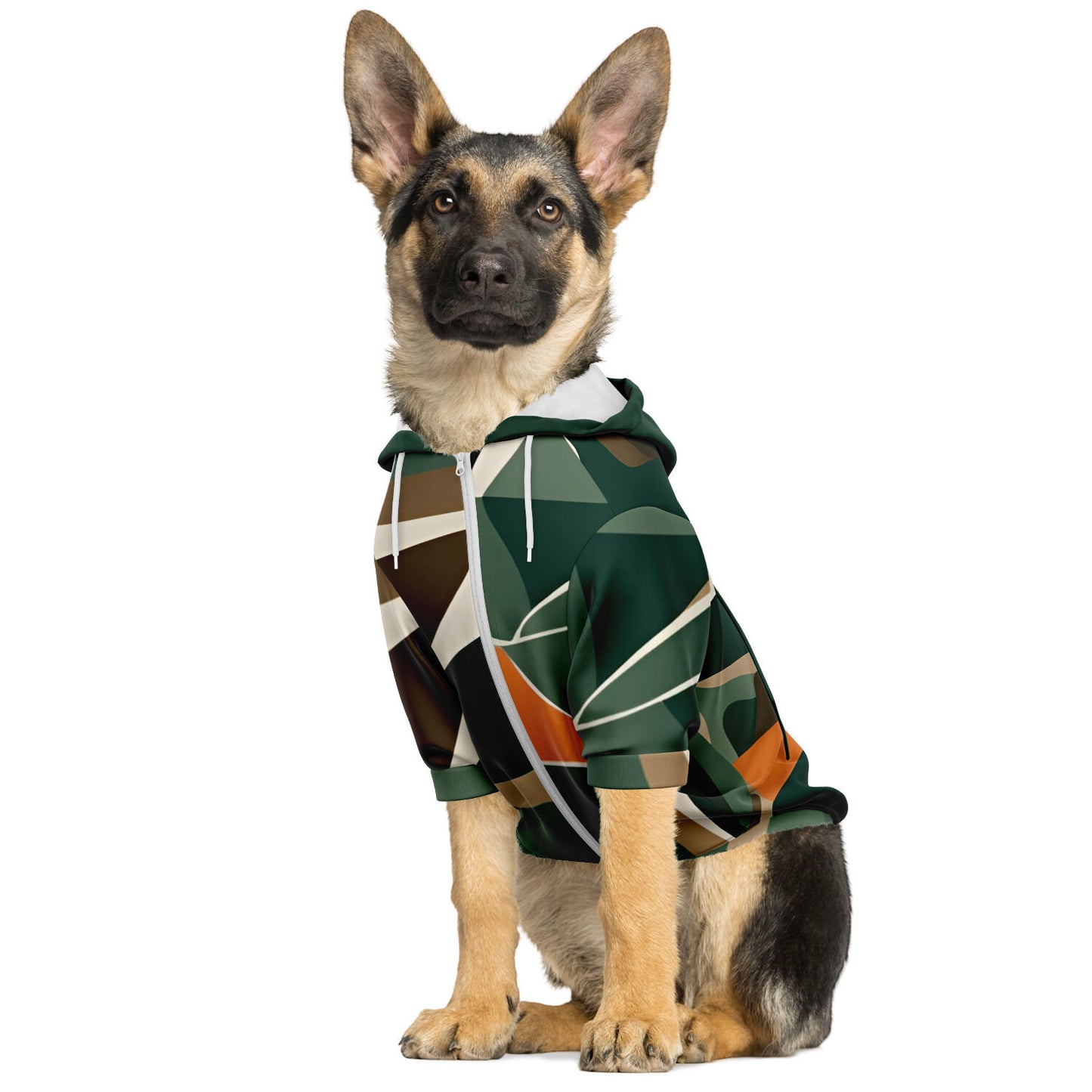 Dog Hoodie - Go Green